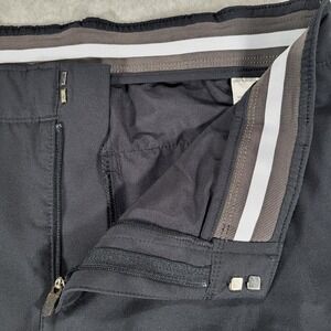 Under Armour Stretch Golf Pants Womens 10 Black 30" Inseam‎ 1362772-001
